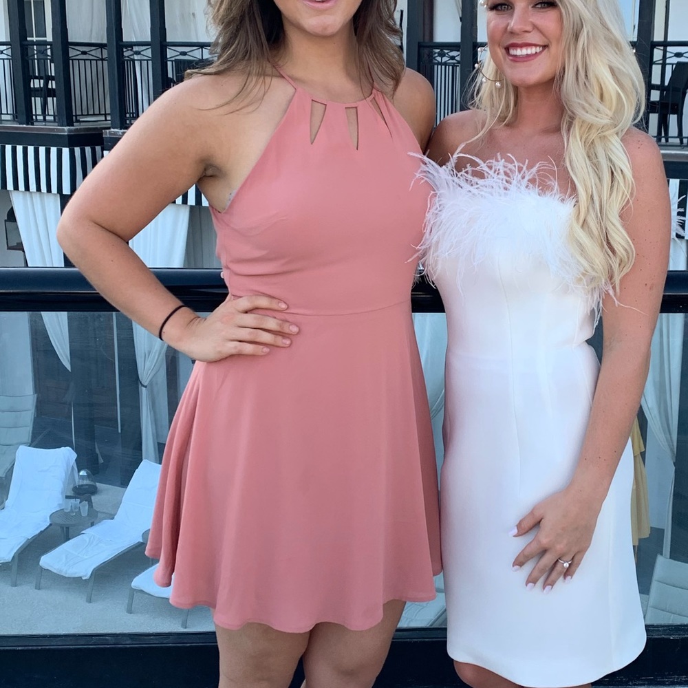 Pink dress